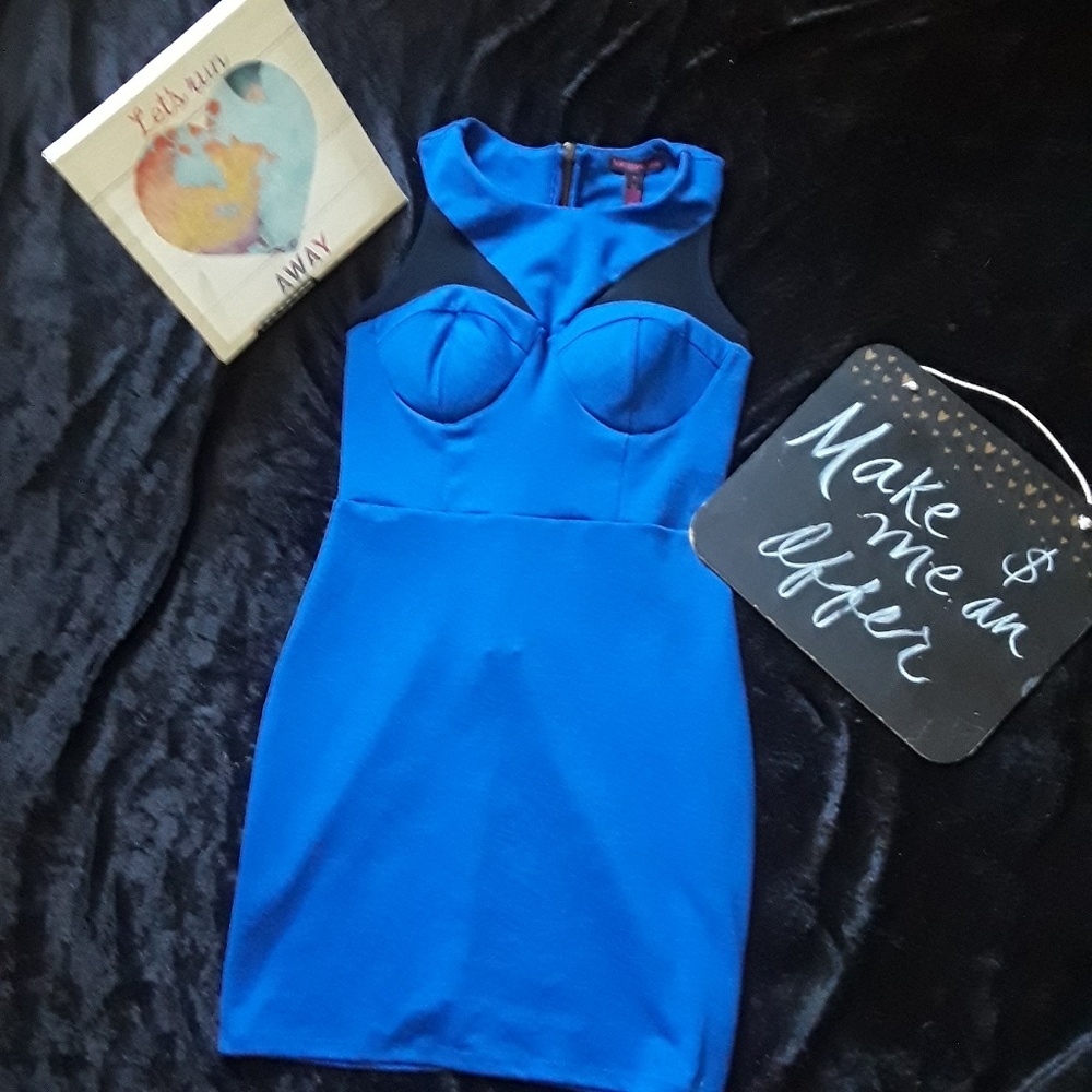 👗 Any 3 dresses /$25 👗 💲FLASH SALE💲  Material Girl Blue Dress